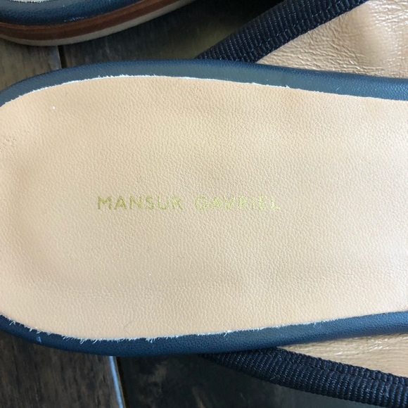 Mansur Gavriel  Limited Edition Dream Mules Navy 42 - Picture 11 of 11